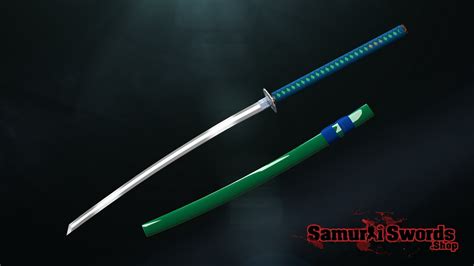 Nagamaki Sword T10 Clay Tempered Steel – APSK106 – Samurai Swords Shop