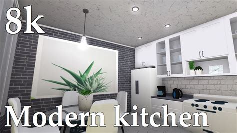 Bloxburg: Modern Kitchen 8k - YouTube