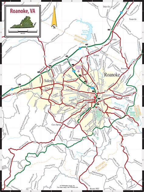 Roanoke Road Map