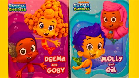 Bubble Guppies - BOOKS - Read Aloud - Deema and Goby - Molly and Gil - YouTube