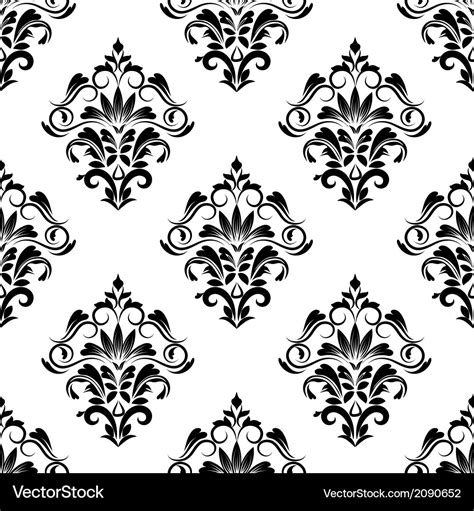 Damask background Royalty Free Vector Image - VectorStock