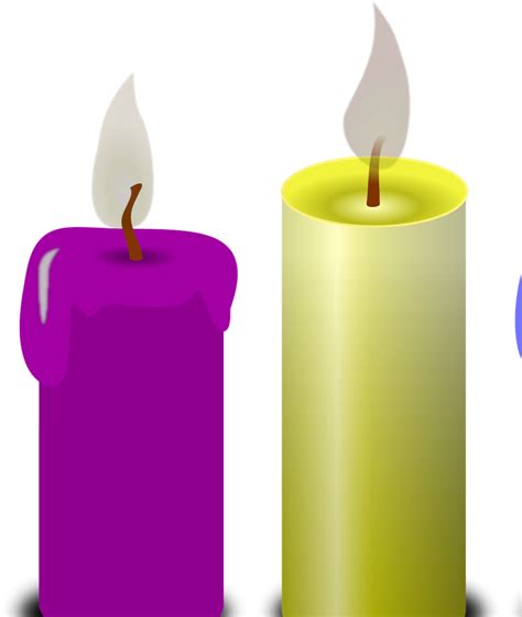 Advent Candle Clipart - Full Size Clipart (#5601731) - PinClipart