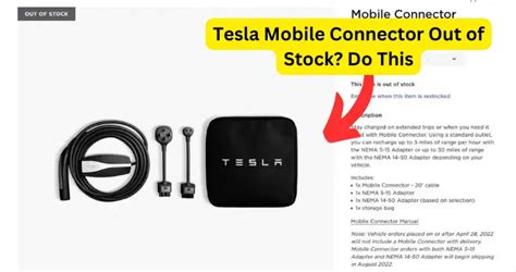 Tesla Mobile Connector Out of Stock? Do This