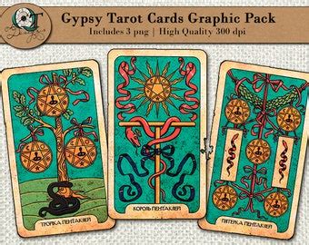 Gypsy tarot cards | Etsy