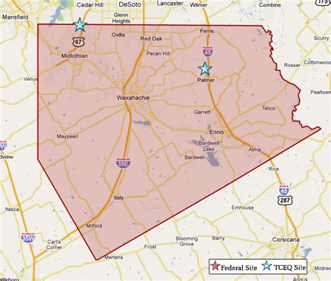 Superfund Sites in Ellis County - Texas Commission on Environmental Quality - www.tceq.texas.gov