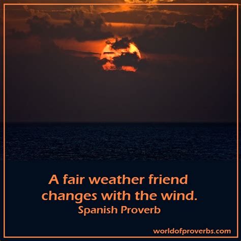 Fair Weather Friend Quotes. QuotesGram