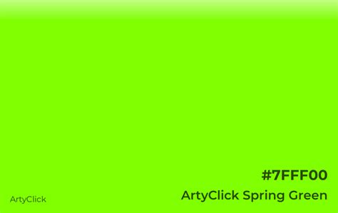 ArtyClick Spring Green Color | ArtyClick