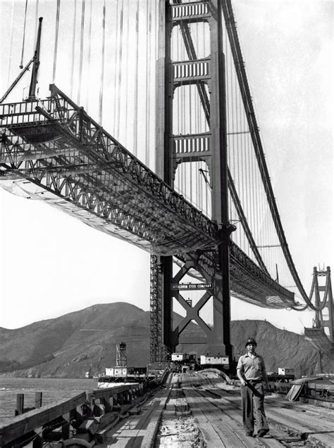 Amazing Photographs of the Construction of the Golden Gate Bridge From ...