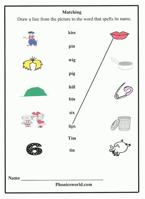 Phonics Worksheets Th Sound