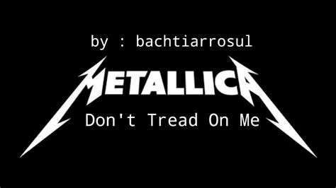 Cover Metallica - Don't Tread On Me - YouTube