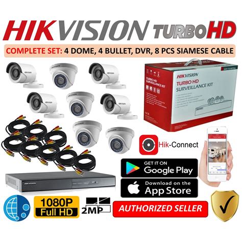 Hikvision Turbo HD 8 Channel Camera Kit | Falcon Addis