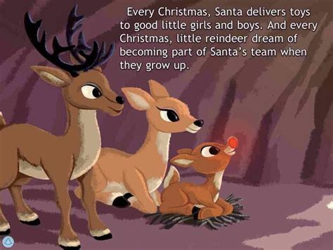 Pin by Stormy Trix 101 on Quotes | Rudolph the red, Santa and reindeer ...