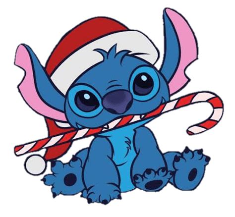 Disney Stitch Christmas Clipart - Clipart