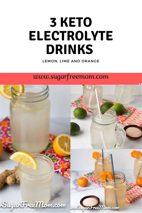 Keto Homemade Electrolyte Drink (Lemon, Orange and Lime) | Homemade electrolyte drink ...