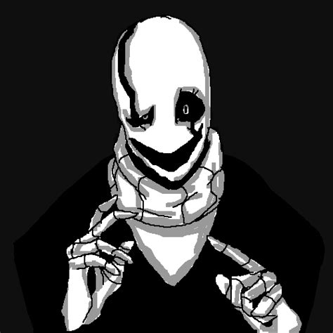 Pixilart - W.D GASTER by Error123