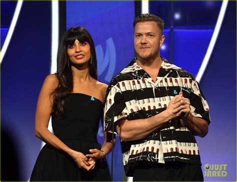 Dan Reynolds & Wife Aja Volkman Couple Up for GLAAD Media Awards 2019 ...