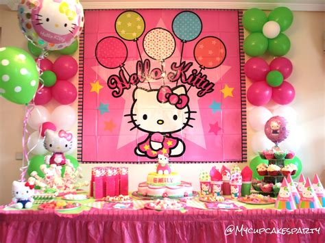 My Cupcakes Party: Decoration for Hello Kitty Party