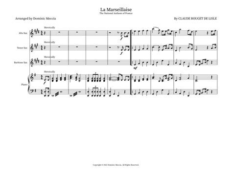 La Marseillaise - Small Ensemble - Digital Sheet Music | Sheet Music Plus