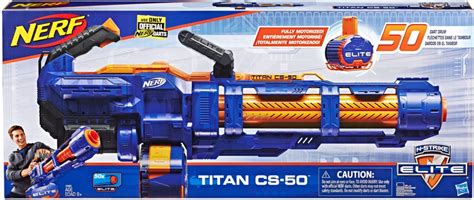 Questions and Answers: Hasbro Nerf Elite Titan CS-50 Toy Blaster Blue ...