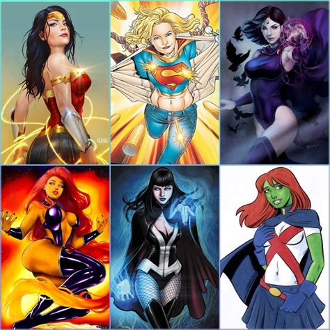 Marvel Female Superheroes vs DC Female Superheroes - Battles - Comic Vine