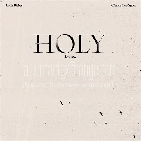 Album Art Exchange - Holy (Acoustic) [Digital Single] by Justin Bieber ...