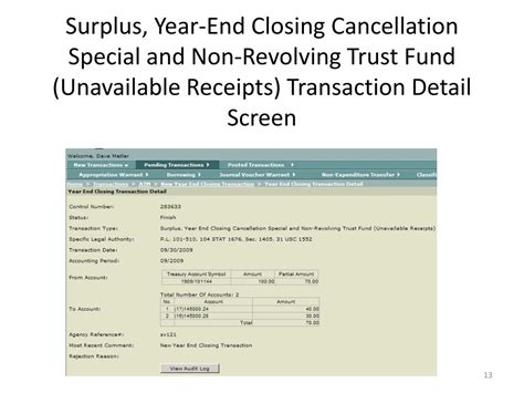 PPT - GTAS A Trial Balance Reporting System PowerPoint Presentation, free download - ID:1757302