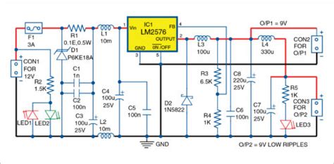 Lm2576 Circuit Diagram - Knittystash.com