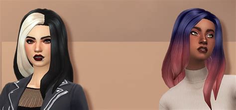 Sims 4 Two-Tone Hair Color CC (All Free) – FandomSpot