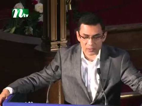 NTV news on Tarique Rahman's speech at Westminster Central Hall, London ...