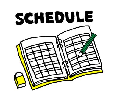 Free Vectors | Schedule book (simple)