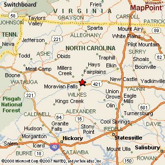 Where is Wilkesboro, North Carolina? see area map & more