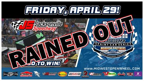 Wet weather forces postponement of Jacksonville Speedway opening night ...