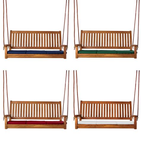 Teak Porch Swing | Homestead CedarWorks — Homestead Supplier