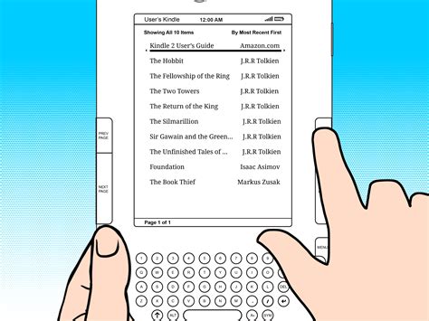 How to Manage Your Kindle Settings (on the Kindle 2): 5 Steps