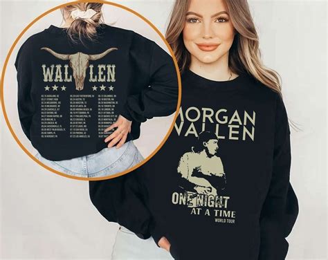 Vintage Morgan Wallen Tour 2023 Merch Sweatshirt Morgan - Etsy