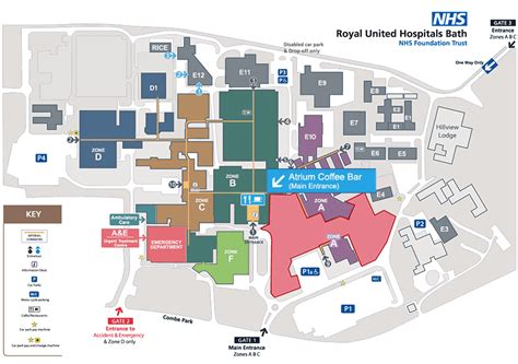 Atrium Health Campus Map