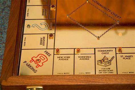 Gold Monopoly Board Game - Smithsonian Institution