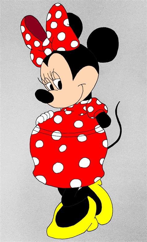 Pregnant Minnie Mouse by MJ455 on DeviantArt