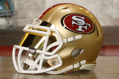 San Francisco 49ers Riddell Speed Mini Helmet - GG Edition 01189 ...