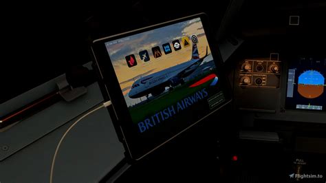 Fenix A320 British Airways EFB for Microsoft Flight Simulator | MSFS