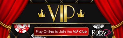 Ruby Fortune Casino VIP Program – Get VIP Bonuses