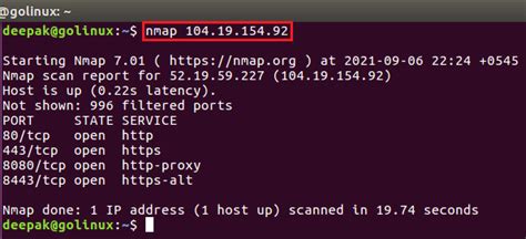 30 nmap command examples in Linux [Cheat Sheet] | GoLinuxCloud