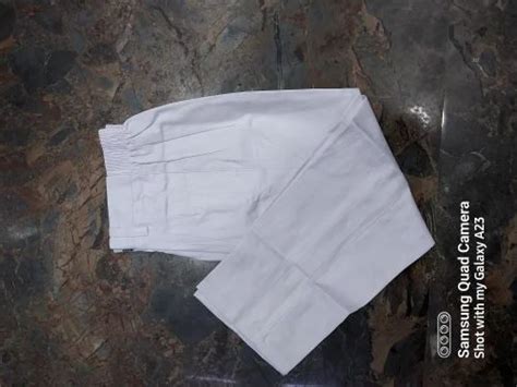 Cotton White School Uniform Pant, Size: Medium at Rs 150/piece in Agra | ID: 2849733655562