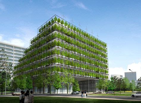 Is this the next generation of office buildings? We love that it is so green on the outside, and ...