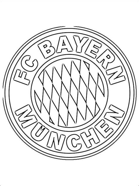 Bayern München Logo-Malbuch zum Ausdrucken und online