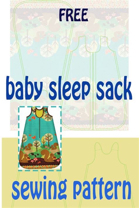 FREE Baby Sleep Sack sewing pattern - Sew Modern Kids