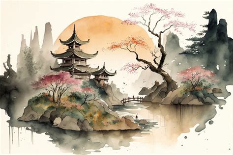 Chinese Water Painting