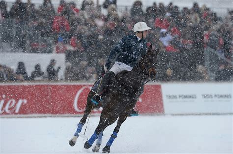 Who lifts the Snow Polo World Cup St. Moritz?