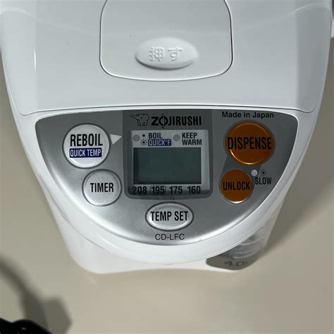 ZOJIRUSHI WATER BOILER/ WARMER