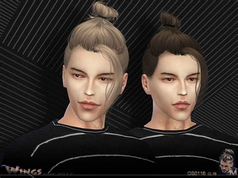 Sims 4 Man Bun Hair CC (All Free To Download) – FandomSpot